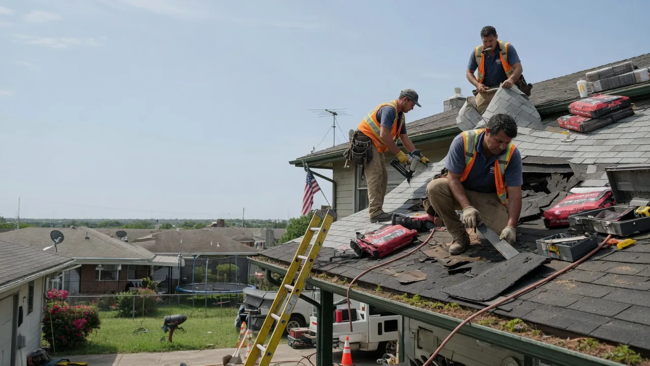 Roof Repair in Mounds, OK near me